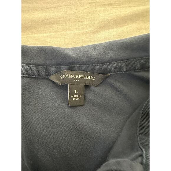 Banana Republic Half Zip Pull Over sz Large - Picture 3 of 4